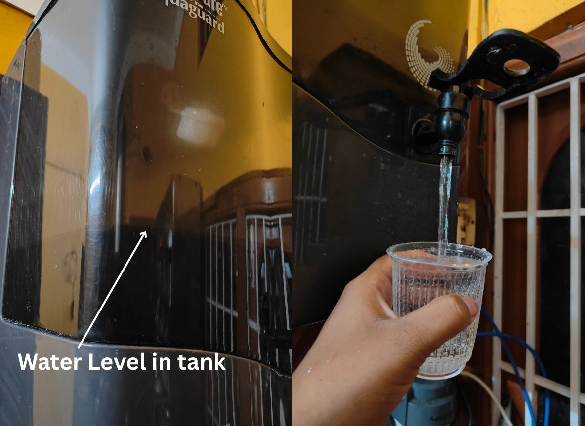 RO flow rate test