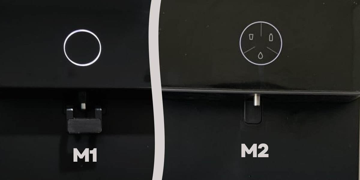 UC Native M1 Vs M2 water purifier active ring LED glow
